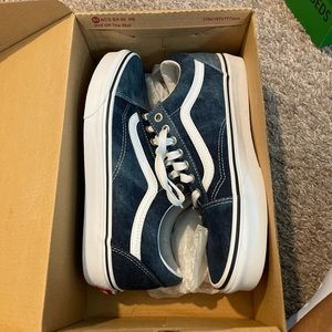 Old Skool Acid Denim Vans. NEVER WORN!!